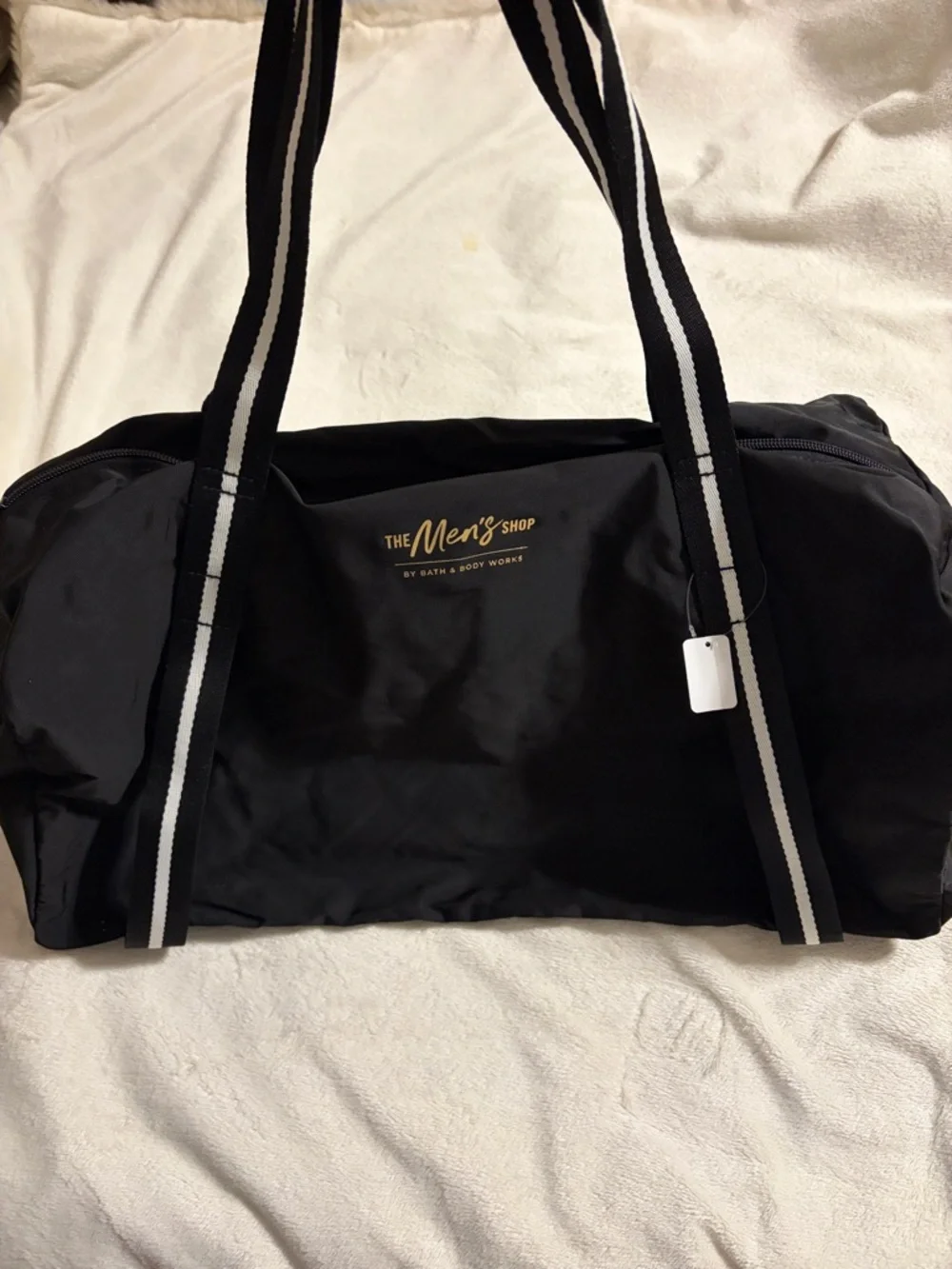 Bath & Body Works Men’s Shop Duffle Bag-Black NWT